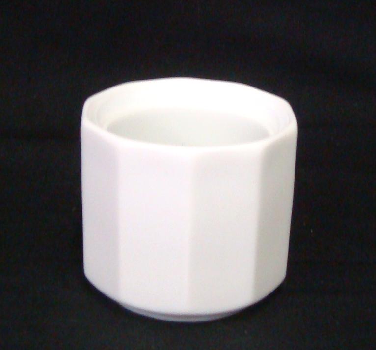 Rosenthal Polygon Weiss - Weiß: Eierbecher Stamper