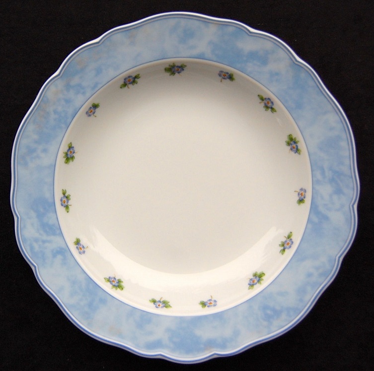 Hutschenreuther Maria Theresia Amalienburg: Suppenteller 23 cm - Blau Hutschenreuther Maria Theresia Amalienburg: Suppenteller 23 cm - Blau