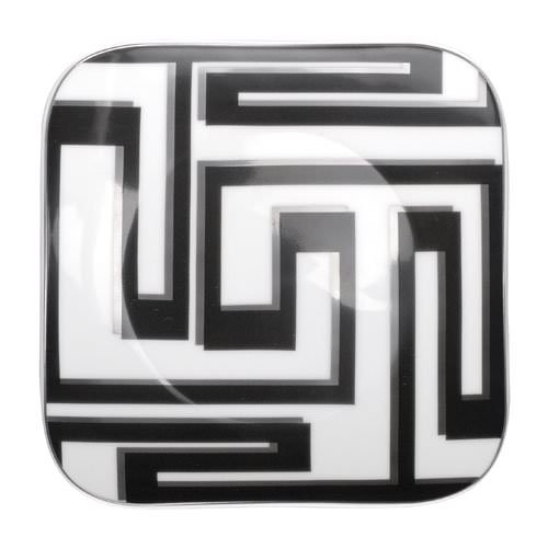 Rosenthal Versace Dedalo: Brotteller 14 cm quadratisch Rosenthal Versace Dedalo: Brotteller 14 cm quadratisch