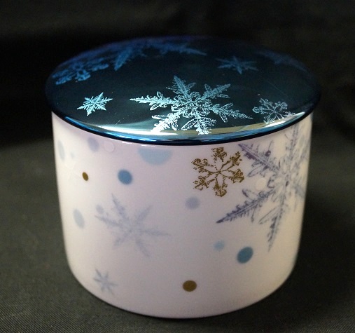 Rosenthal Solitaire Snowflake: Zuckerdose 6. Pers. / 0,23 ltr. - Rand Blue