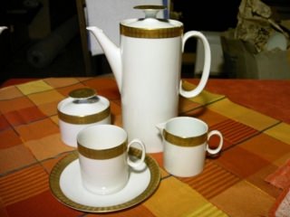 Thomas Medaillon Nickelgold: Deckel der Zuckerdose Thomas Medaillon Nickelgold: Deckel der Zuckerdose