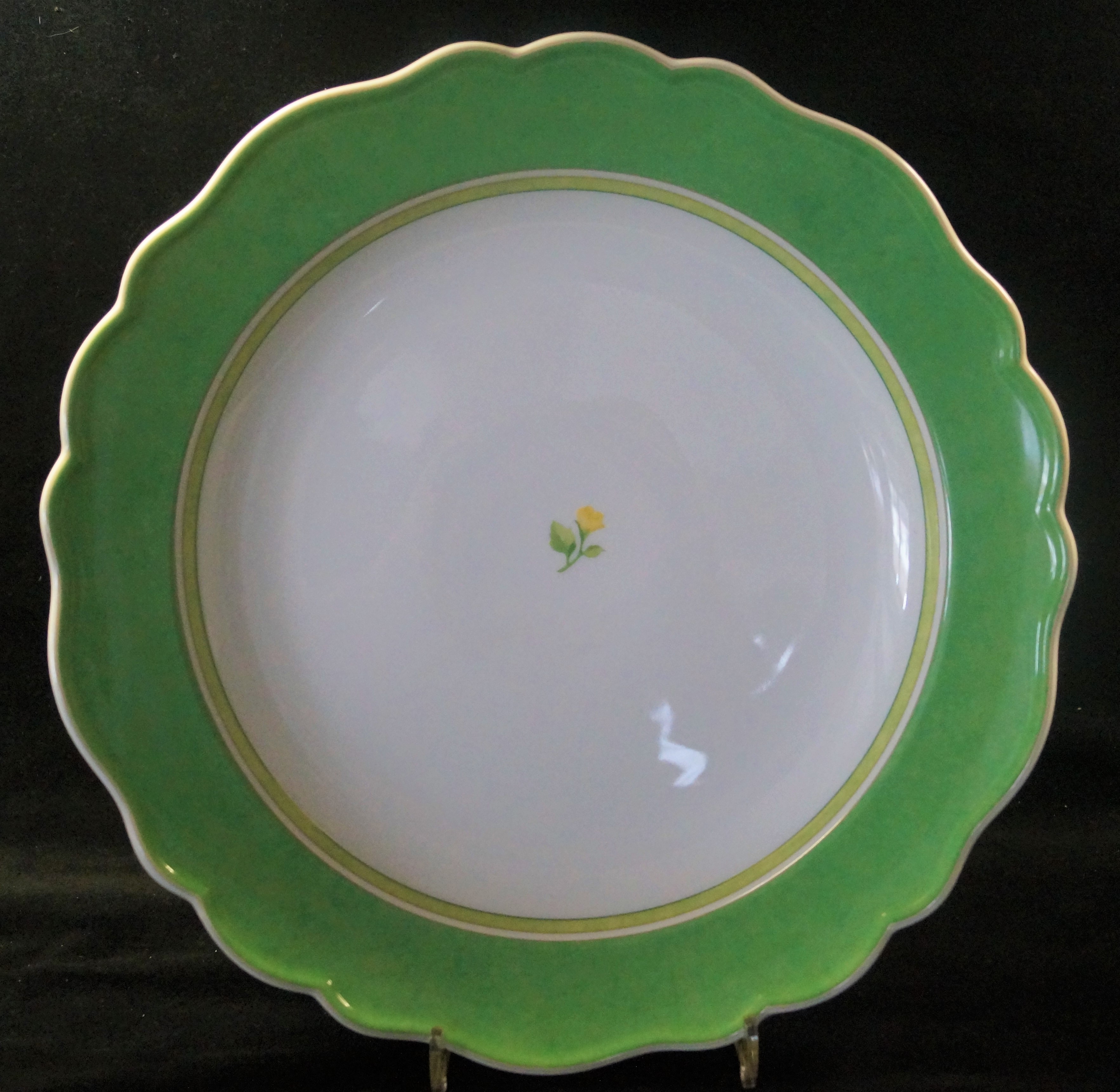 Hutschenreuther Medley Summerdream: Platte rund / Gourmetteller 33 cm - Green