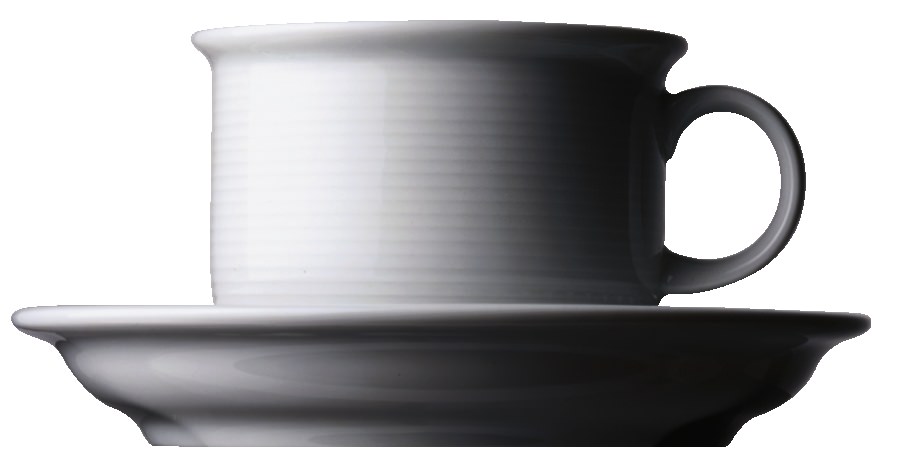 Thomas Trend Weiss: Kaffeetasse 2-tlg. 0,18 ltr. Thomas Trend Weiss: Kaffeetasse 2-tlg. 0,18 ltr.