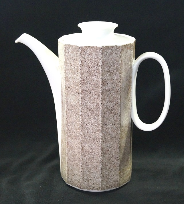 Rosenthal Polygon Delphi: Kaffeekanne für 6 Pers. 1,20 ltr. Rosenthal Polygon Delphi: Kaffeekanne für 6 Pers. 1,20 ltr.
