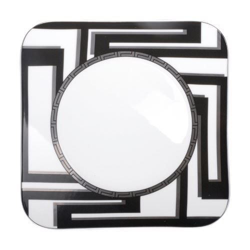 Rosenthal Versace Dedalo: Frühstücksteller 21 cm quadratisch Rosenthal Versace Dedalo: Frühstücksteller 21 cm quadratisch