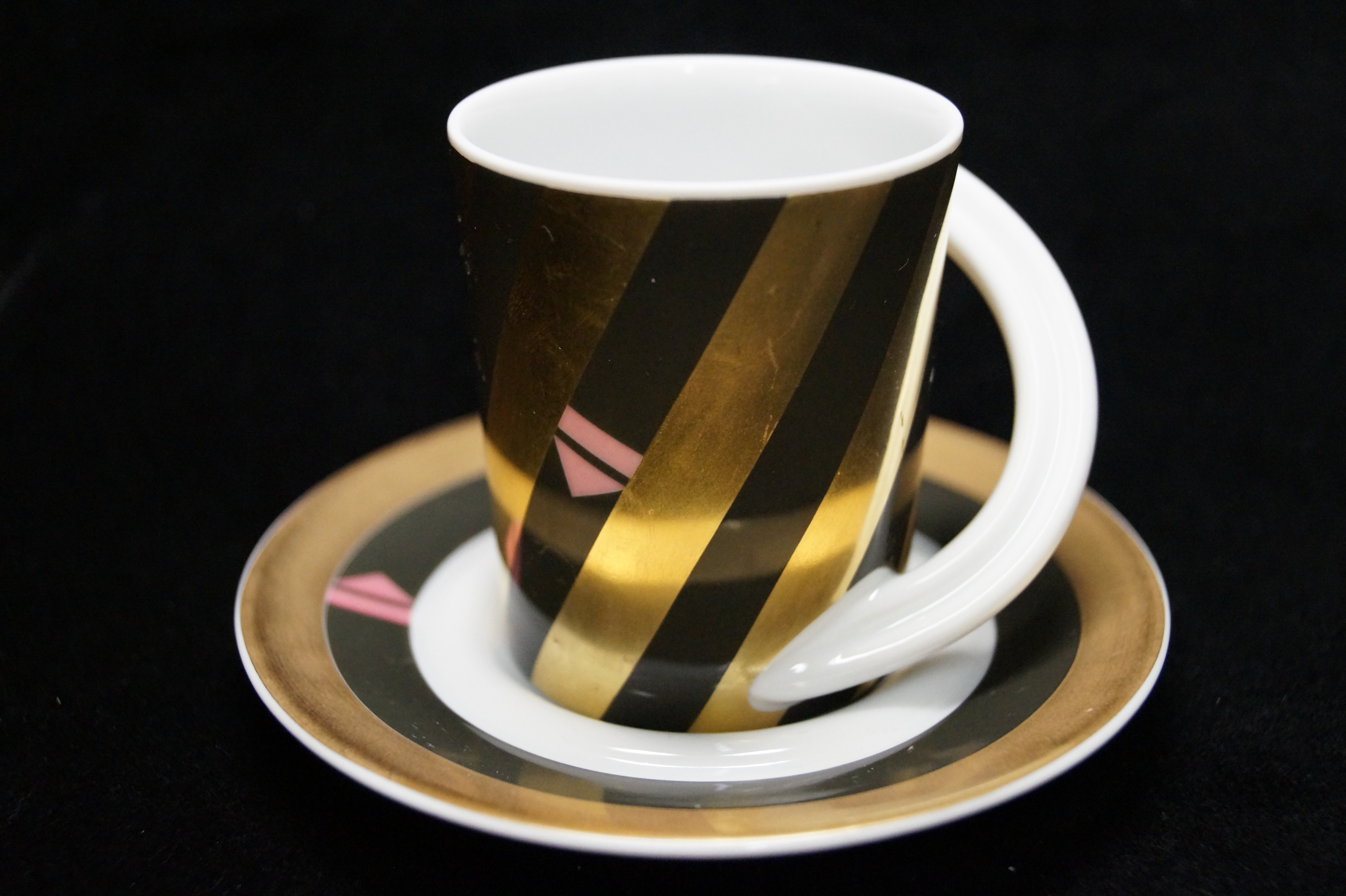 Rosenthal Cupola: Espresso Sammeltasse 2-tlg. Nr. 3 - Designer - Dekor: Still McKinney