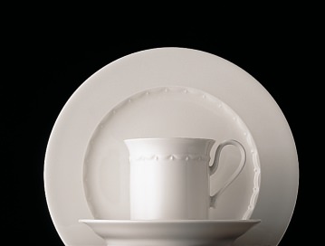 Rosenthal Anna Weiss - Pearl China: Frühstücksteller 21 cm Rosenthal Anna Weiss - Pearl China: Frühstücksteller 21 cm