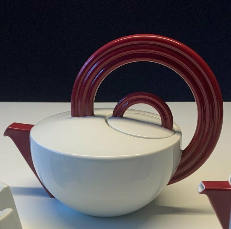 Rosenthal Cupola Rossa: Teekanne für 6 Personen 1,10 ltr.