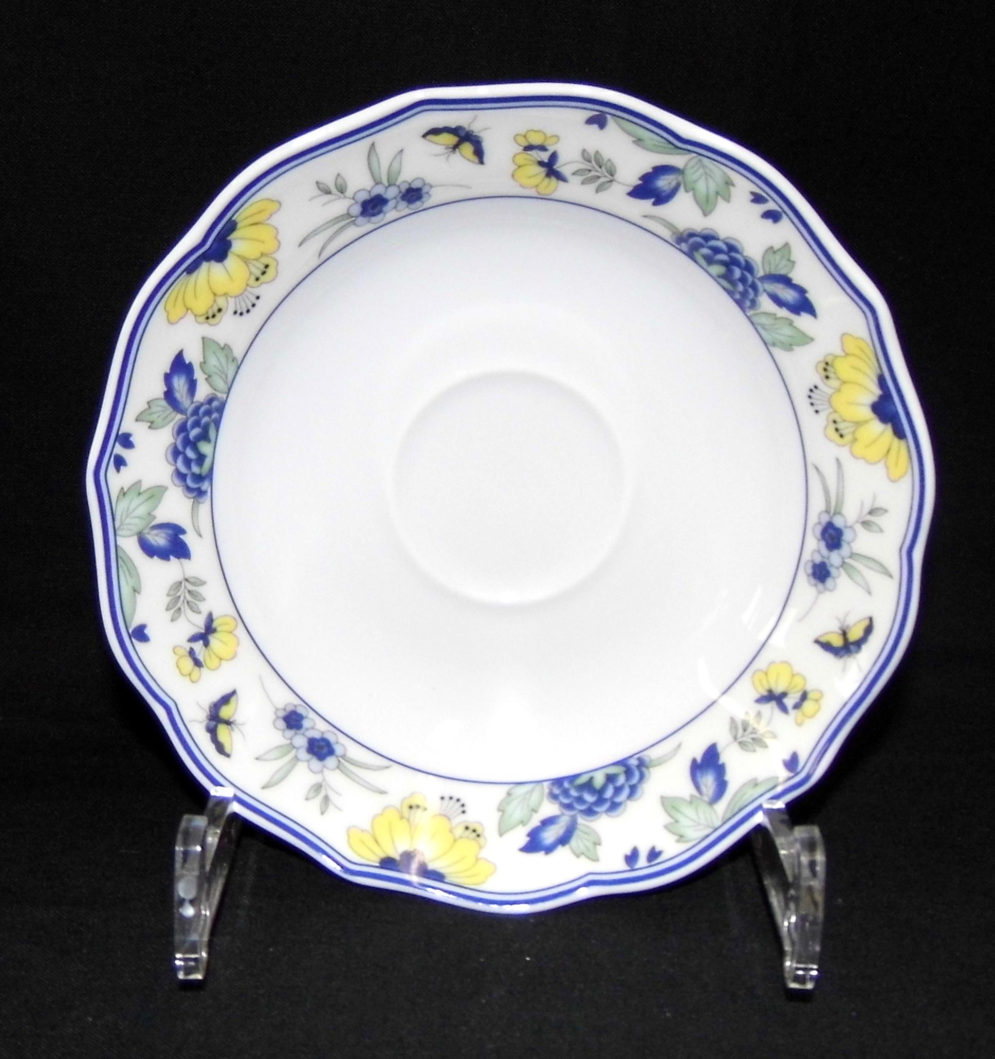 Hutschenreuther Maria Theresia Papillon: Kaffee-Untertasse 14 cm ohne Spiegel