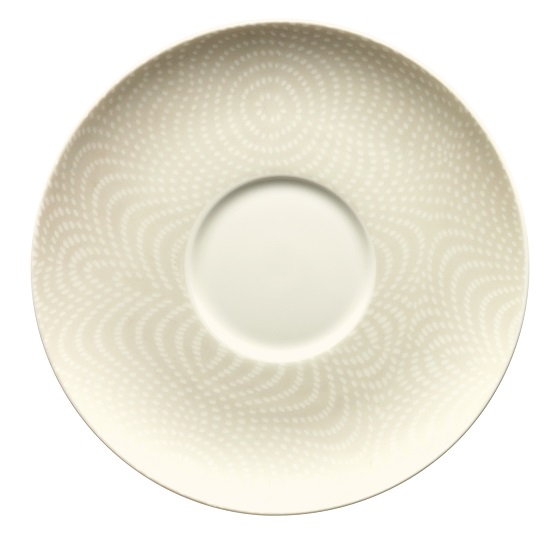 Rosenthal Curve Dandelion: Tee-/Cappuccino-Untertasse 16 cm Rosenthal Curve Dandelion: Tee-/Cappuccino-Untertasse 16 cm