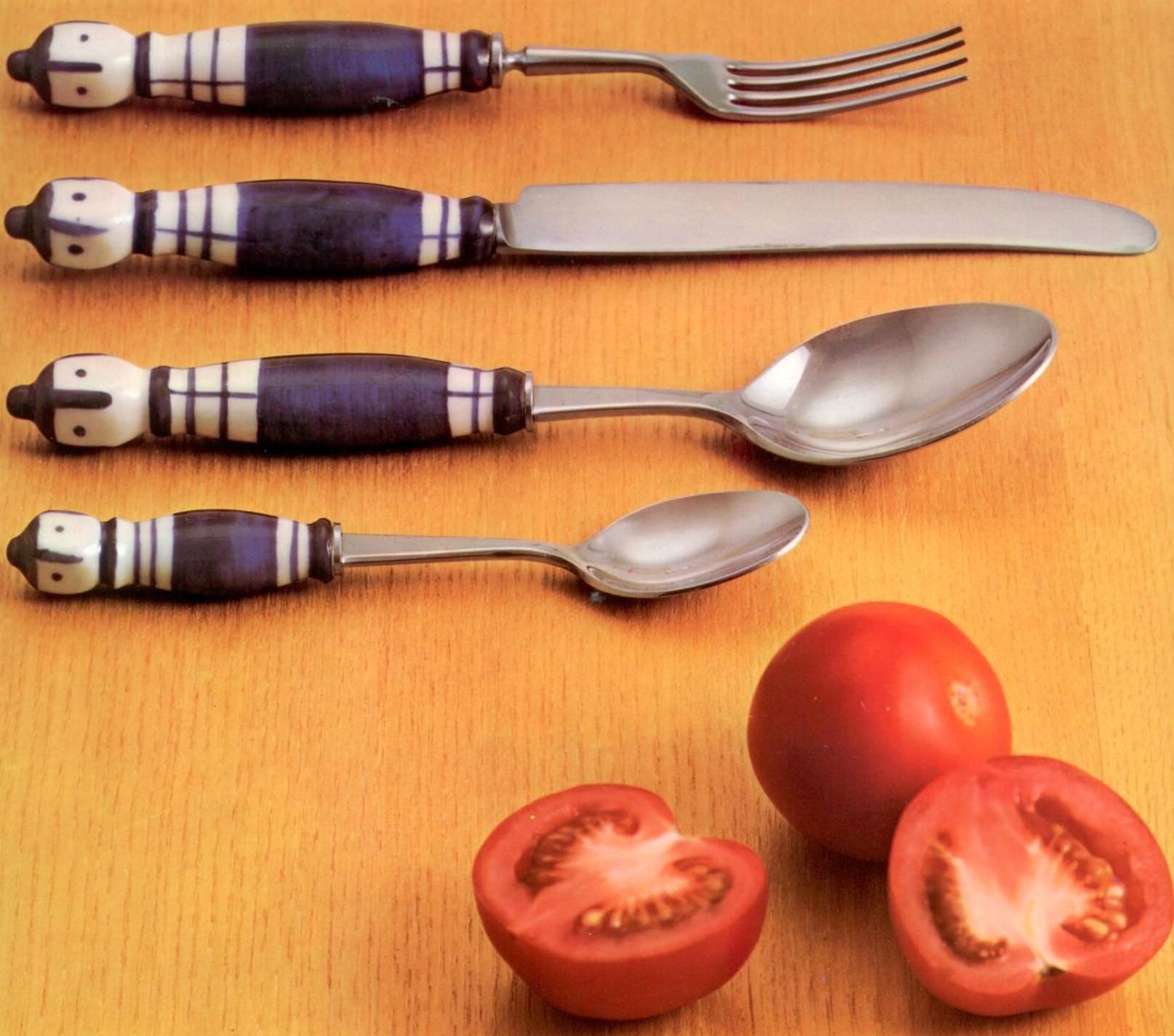 Rosenthal Siena Blaumalerei: Steakgabel 20 cm Rosenthal Siena Blaumalerei: Steakgabel 20 cm