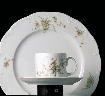 Rosenthal Monbijou Grüne Ranke: Frühstücksteller 20 cm