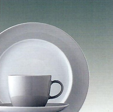 Thomas Sunny Day Light Grey: Espresso-Obertasse Höhe: 5,5 cm; Durchmesser oben: 6 cm;