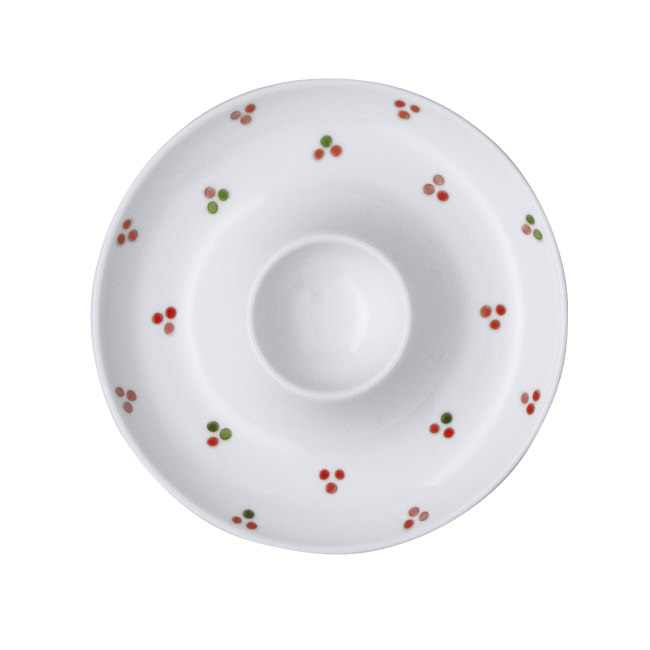 Hutschenreuther Eve Pink Lady: Eierbecher m. Ablage Hutschenreuther Eve Pink Lady: Eierbecher m. Ablage