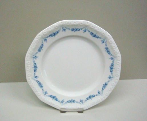 Rosenthal Maria Rosenkante Blau: Frühstücksteller 19,5 cm