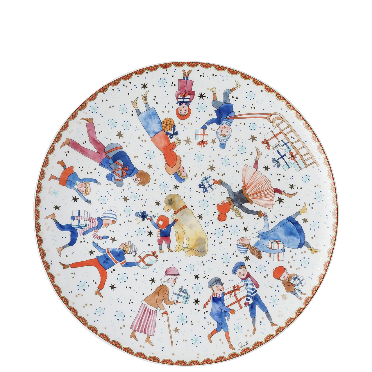 Hutschenreuther Sammelkollektion 2021 Weihnachtsgaben: Plätzchenteller 28 cm Hutschenreuther Sammelkollektion 2021 Weihnachtsgaben: Plätzchenteller 28 cm