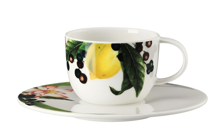 Rosenthal Brillance Les fruits du Jardin: Espressotasse 2-tlg. - 0,08 ltr. / UT = 12 cm