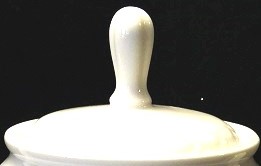 Rosenthal Anna Weiss - Pearl China: Deckel für Kaffeekanne f. 6 Personen Rosenthal Anna Weiss - Pearl China: Deckel für Kaffeekanne f. 6 Personen