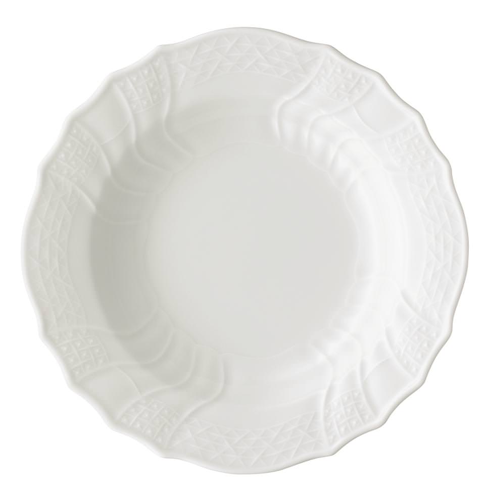 Hutschenreuther Dresden Weiss - Weiß: Suppenteller 21 cm Hutschenreuther Dresden Weiss - Weiß: Suppenteller 21 cm