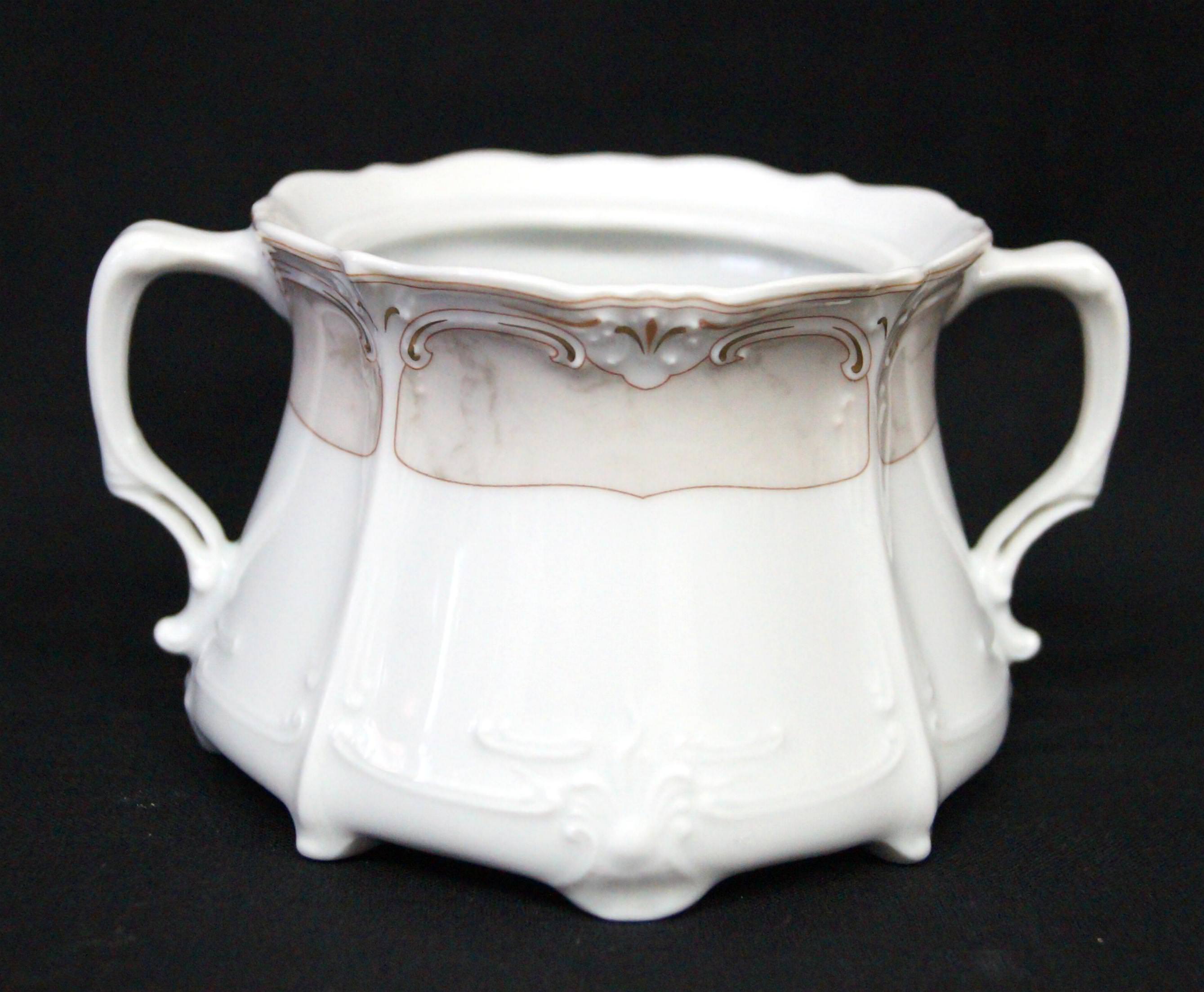 HUtschenreuther Baronesse Jacqueline: Zuckerdose für 6 Pers. 0,23 ltr. ohne Deckel