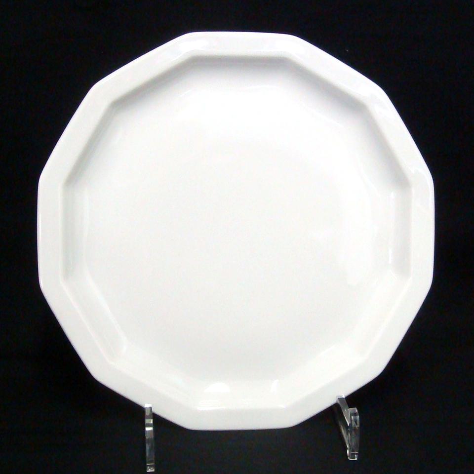 Rosenthal Polygon Weiss - Weiß: Frühstücksteller 19 cm