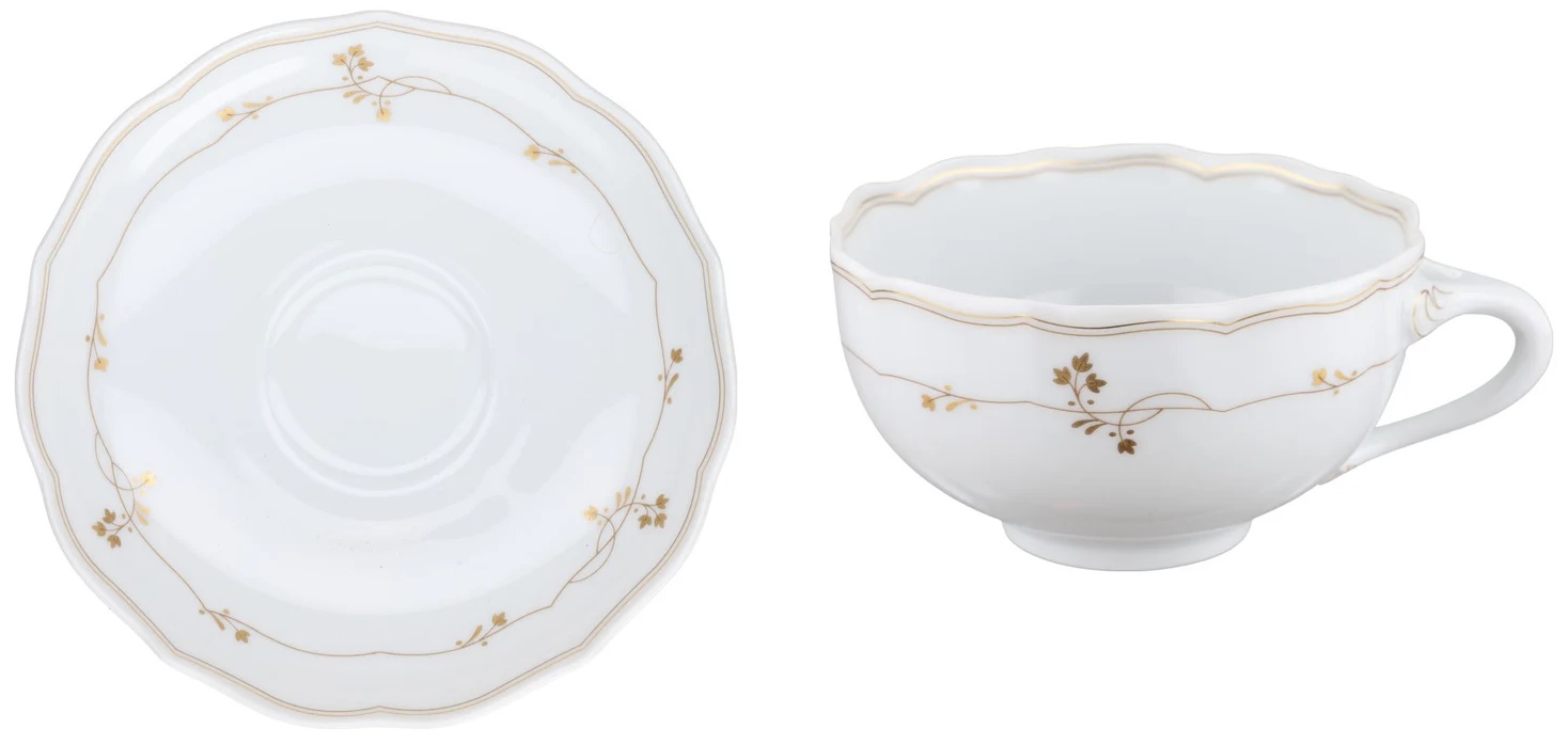 Hutschenreuther Schloss Bentheim: Teetasse 2-tlg. 