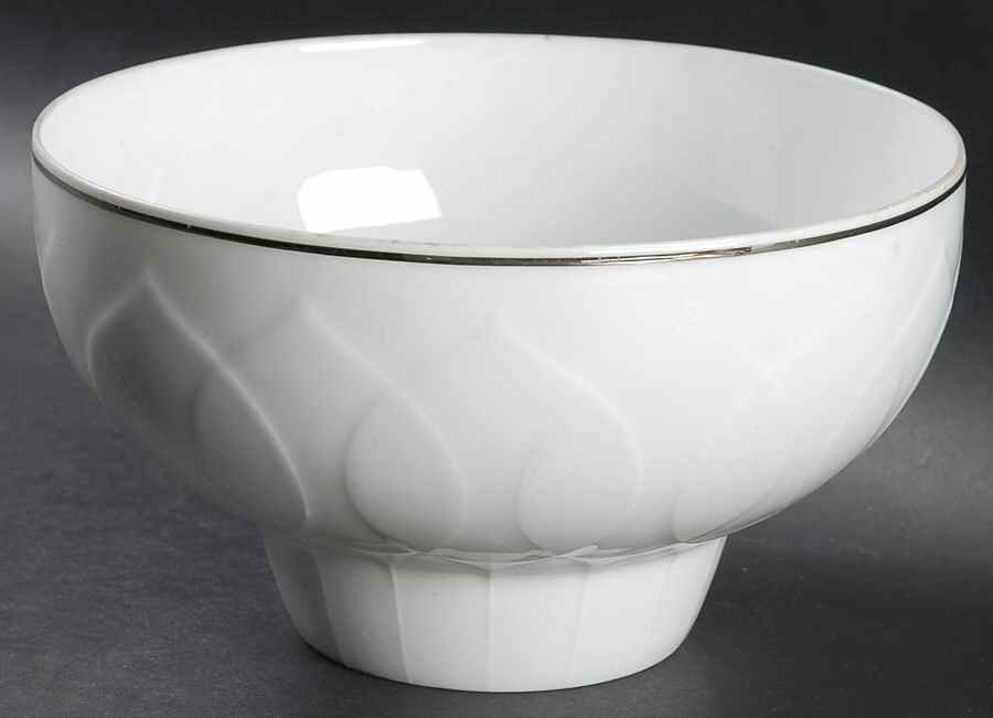 Rosenthal Lotus Platin: Schüssel 19 cm Rosenthal Lotus Platin: Schüssel 19 cm