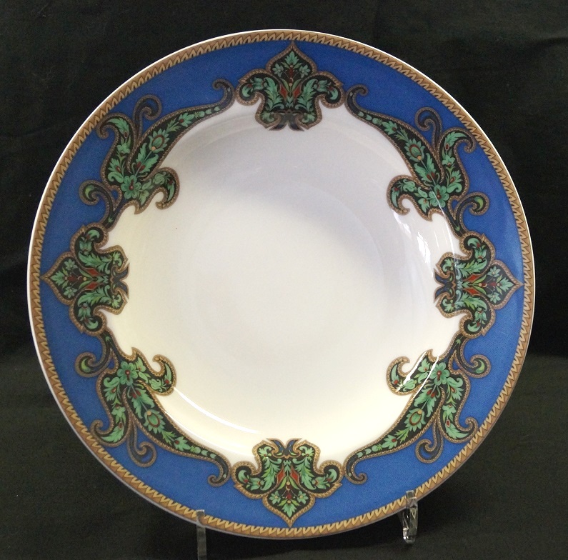 Rosenthal Pearlchina Aida Mayfair design Nina Campbell: Suppenteller / Plate deep 23 cm