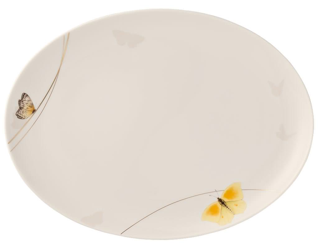 Rosenthal Curve Pepela: Platte 35 cm (35 x 26 cm) / Platter 35 cm Rosenthal Curve Pepela: Platte 35 cm (35 x 26 cm) / Platter 35 cm