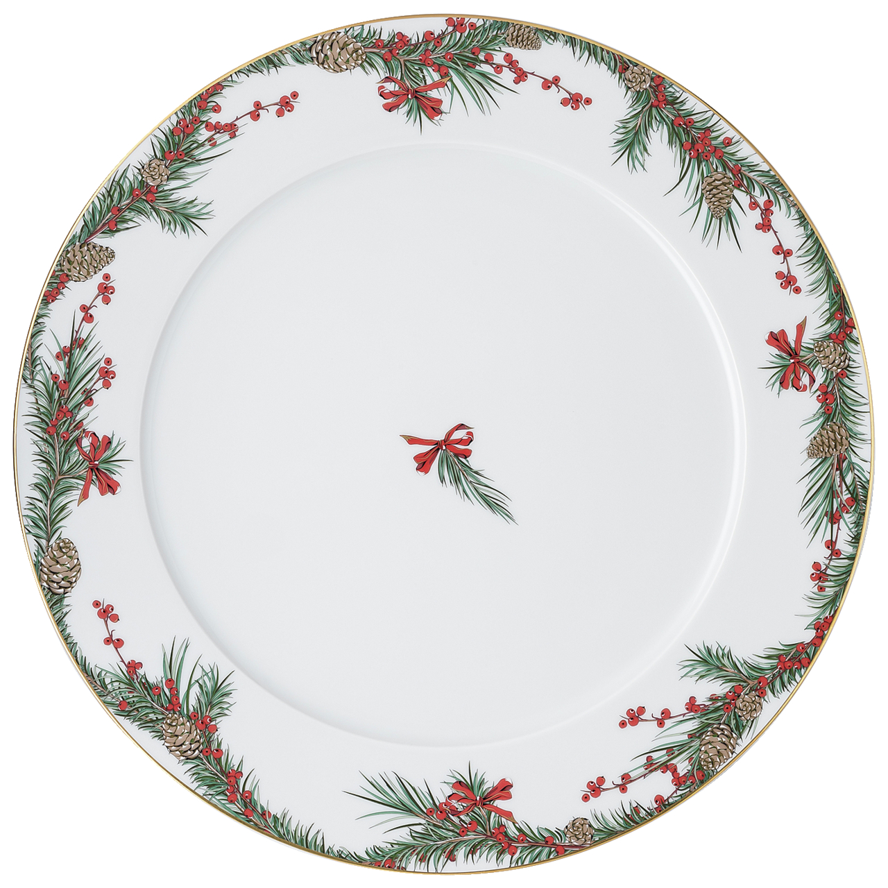 Rosenthal Aida Yule: Platzteller 33 cm