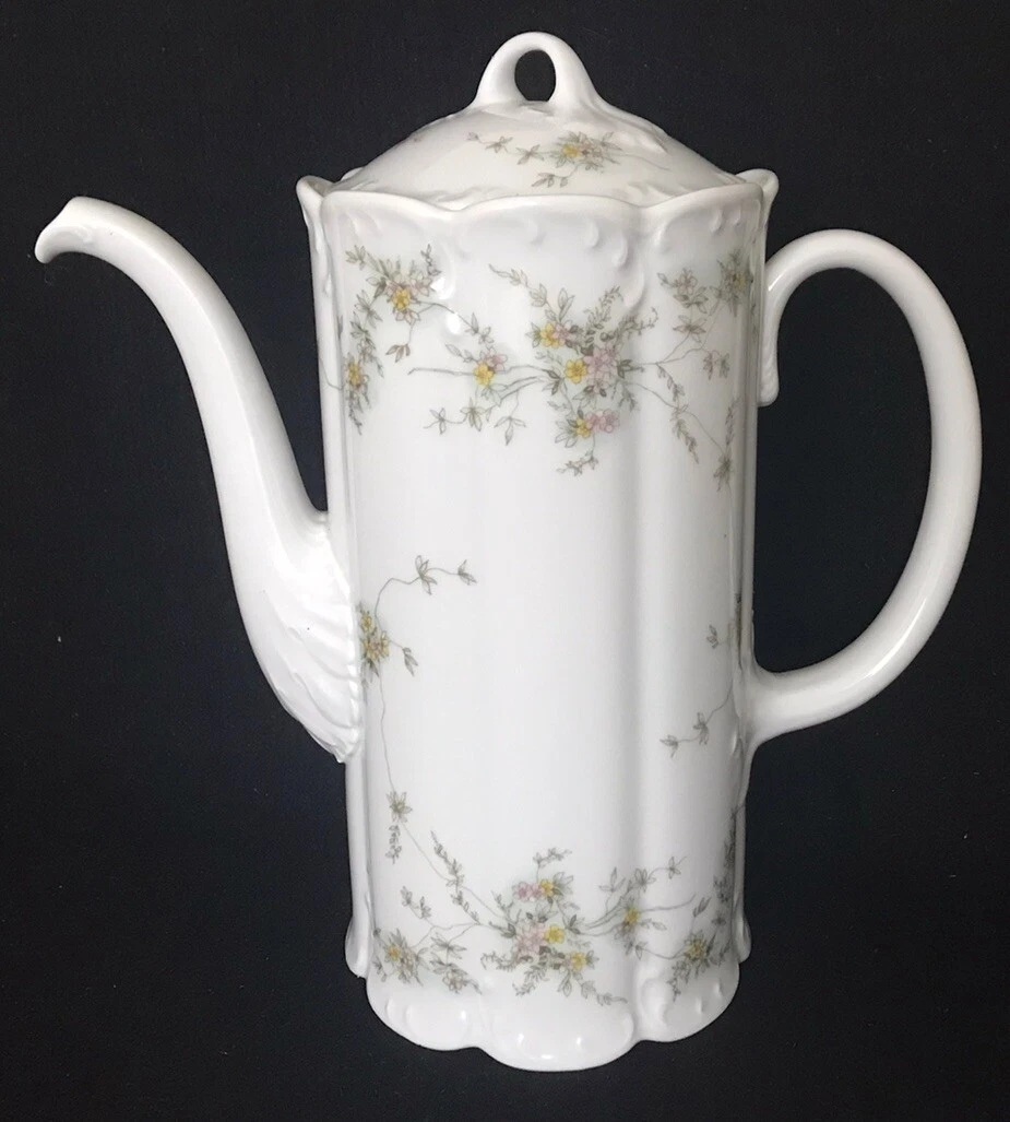 Rosenthal Monbijou Grüne Ranke: Kaffeekanne f. 6 Personen 1,40 ltr.