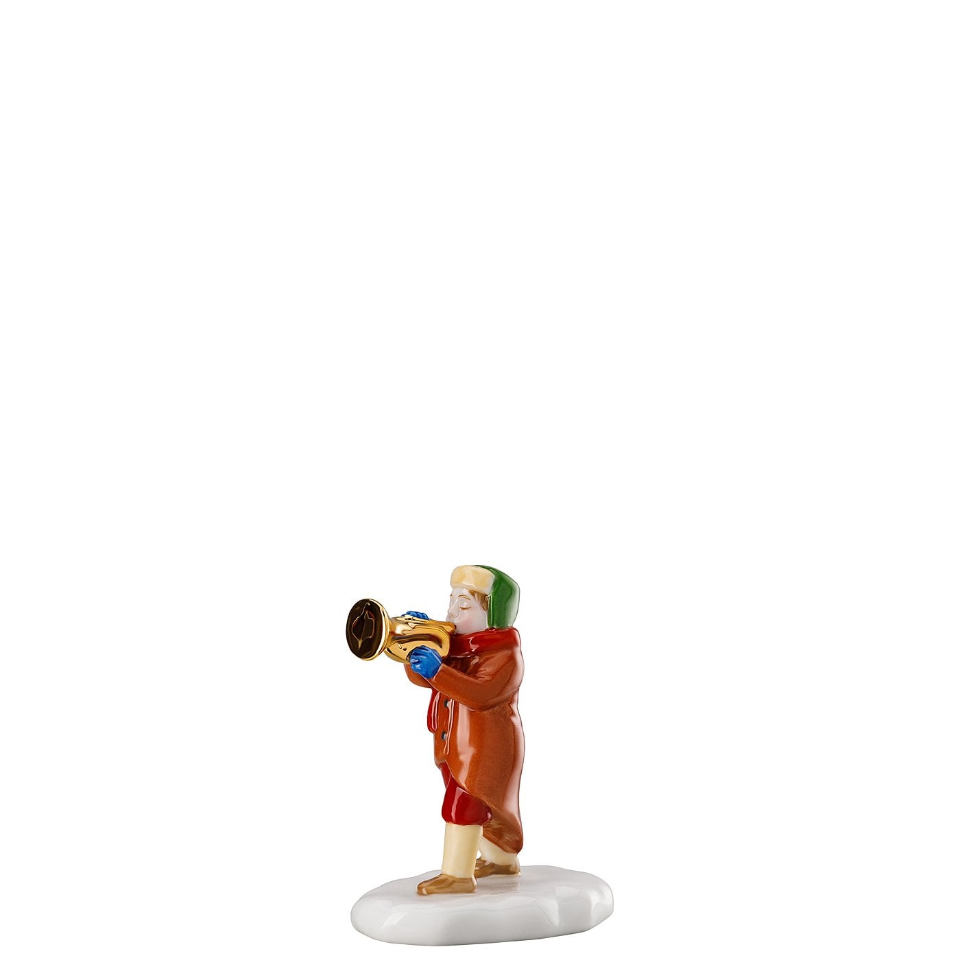 Hutschenreuther Sammelkollektion 2020 Weihnachtbäckerei / Weihnachtsmarkt - Figuren: Trompetenspieler (6,3 x 4,3 x 7,9 cm) Künstler Renáta Hutschenreuther Sammelkollektion 2020 Weihnachtbäckerei / Weihnachtsmarkt - Figuren: Trompetenspieler (6,3 x 4,3 x 7,9 cm) Künstler Renáta